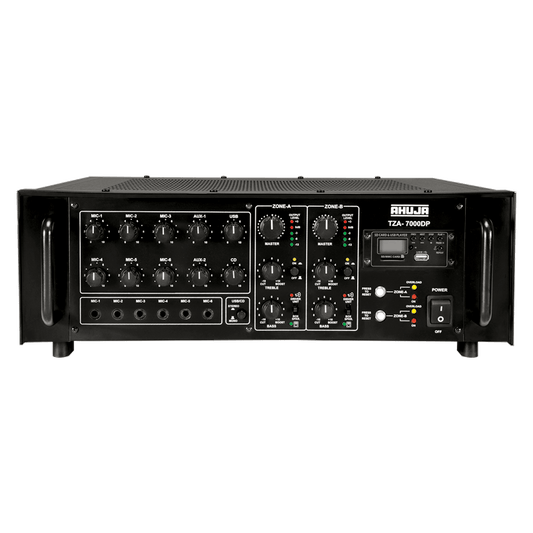 Ahuja 2 Zone PA Mixer Amplifier 700W TZA-7000DP